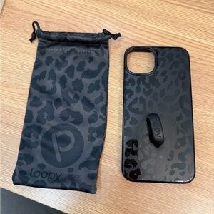 Loopy Case Midnight Leopard iPhone 14 Plus